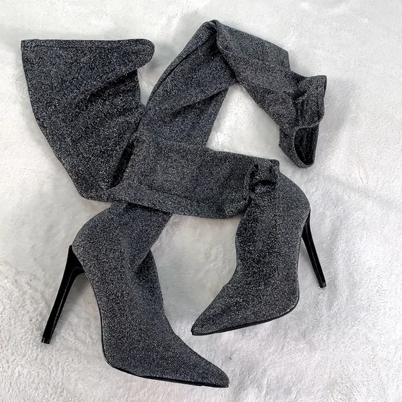 Liliana Over-the-Knee Boots Heels - Picture 2 of 7